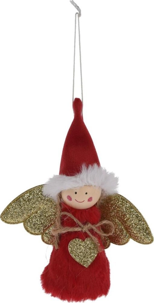 Koopman Decorative angel bauble pendant 14cm