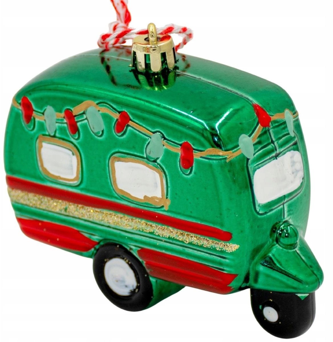 Koopman HANGING BAUBLE DECORATION CARAVAN TRAILER