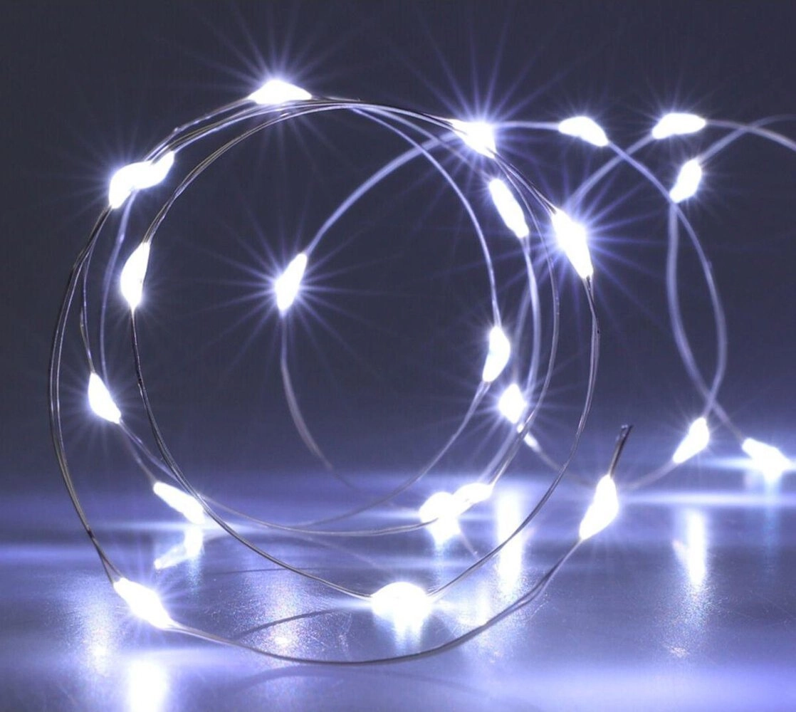 Koopman Battery-operated wire lights garland 40