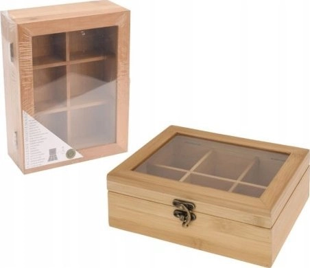 Koopman Decorative wooden tea box 21x16