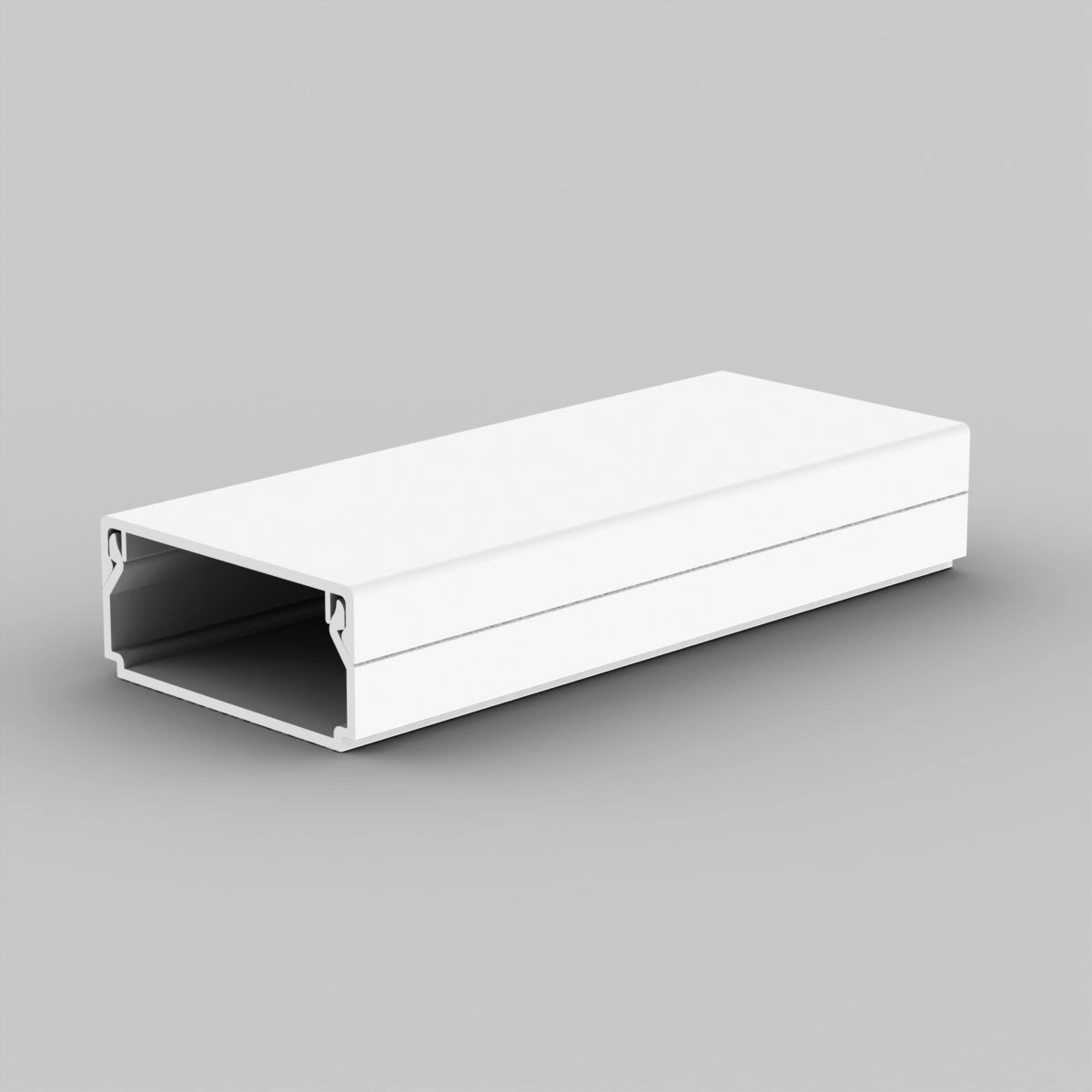 Halogen-free white electrical installation strip LHD