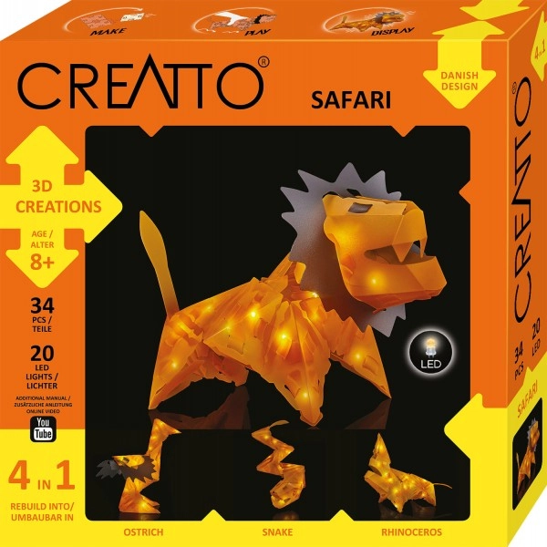 Kosmos 03479 puzzle 3D puzzle Animals