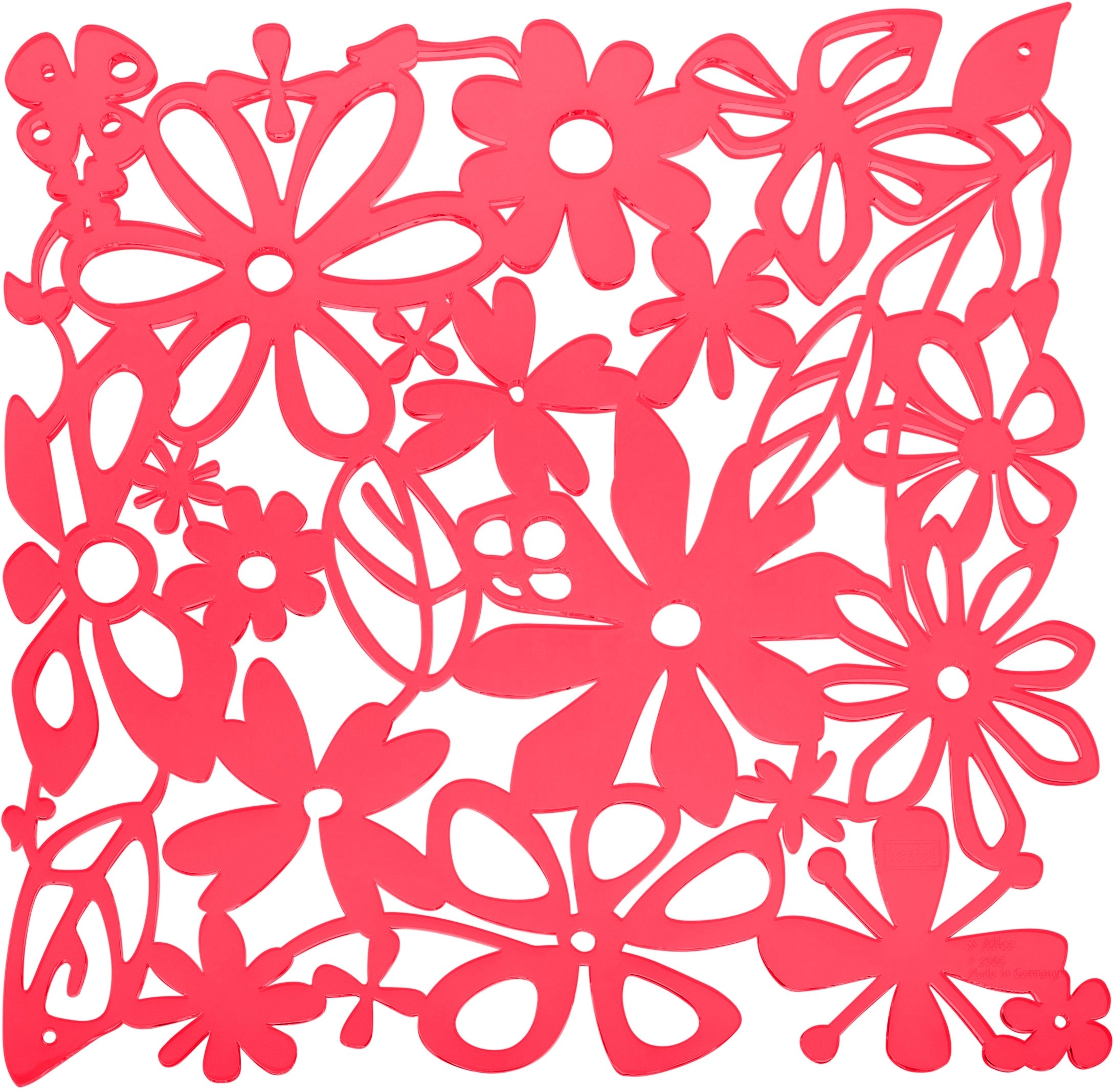 Koziol Alice decorative panel red 4
