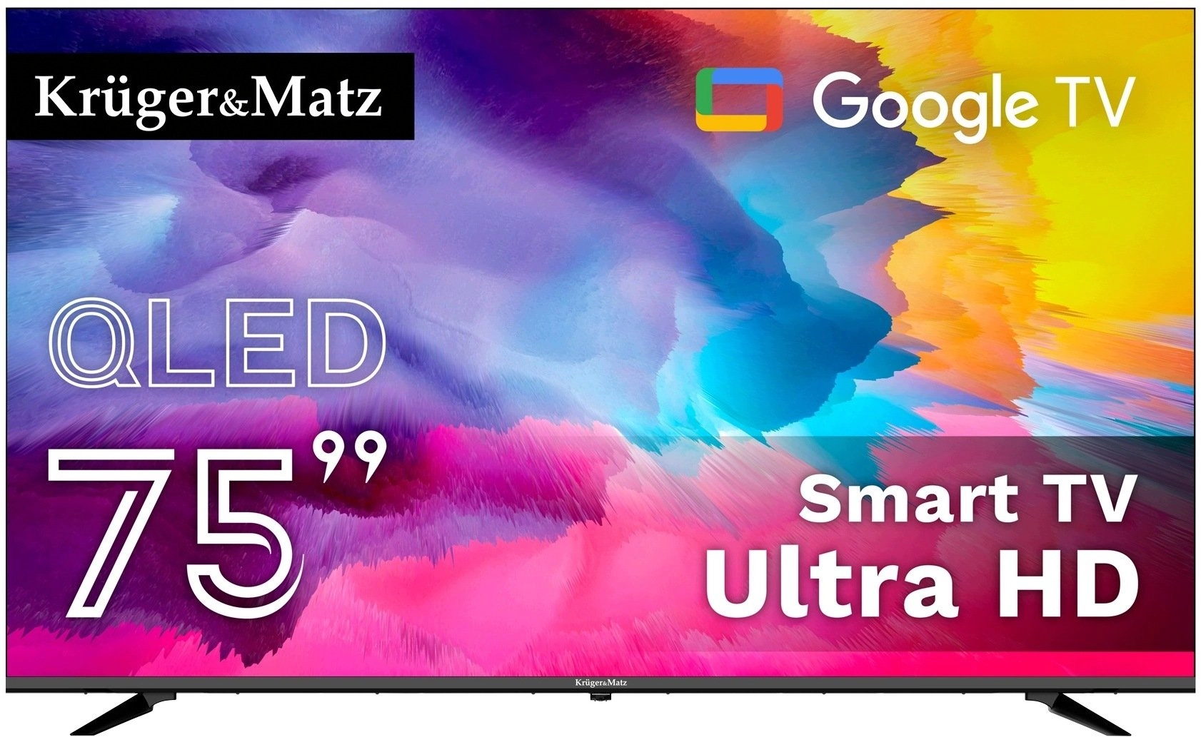 Telewizor KrugerMatz 75" QLED UHD smart