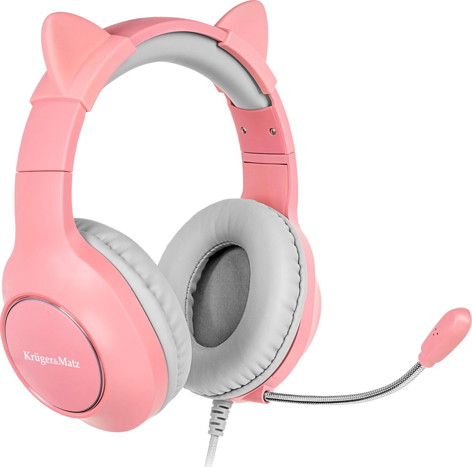 KrugerMatz Gamer Kids Headphones Pink (KM0658)