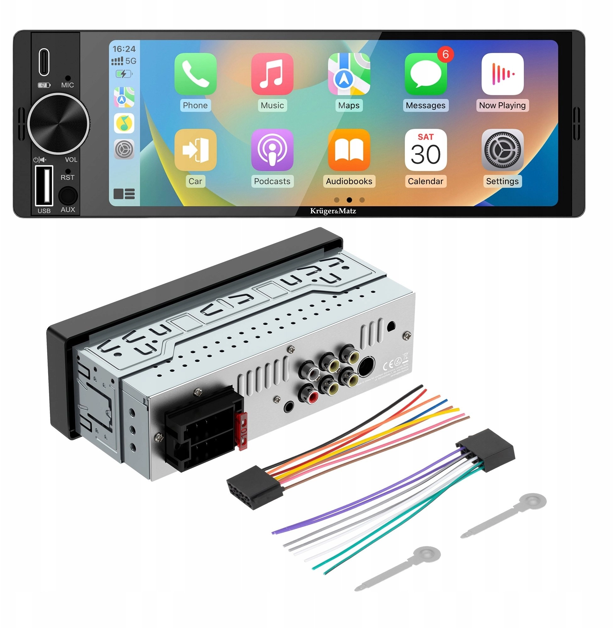 Kruger amp Matz KM2016 CarPlay/AndroidAuto car