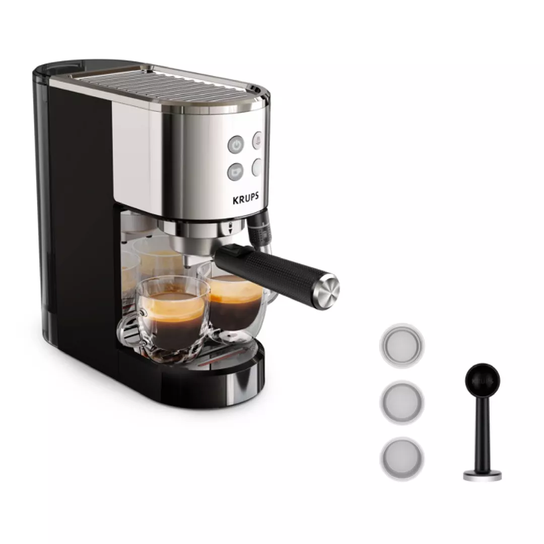 Krups Virtuoso XP444C10 coffee maker Semi-auto