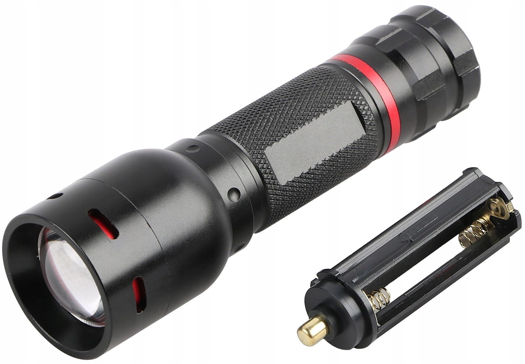 Entac flashlight Zoom Alu T6 3AAA