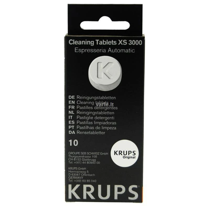 Krups XS300010 home appliance cleaner Coffee