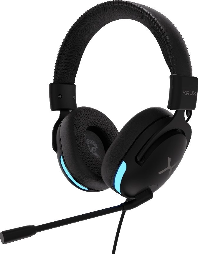 Krux Krux Crave RGB Headphones Black