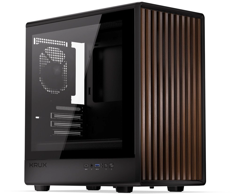 Krux Helio  tower case black KRXD011