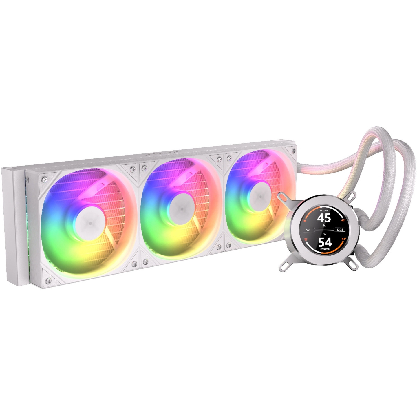 Krux HydroGlance 360 ARGB LCD White