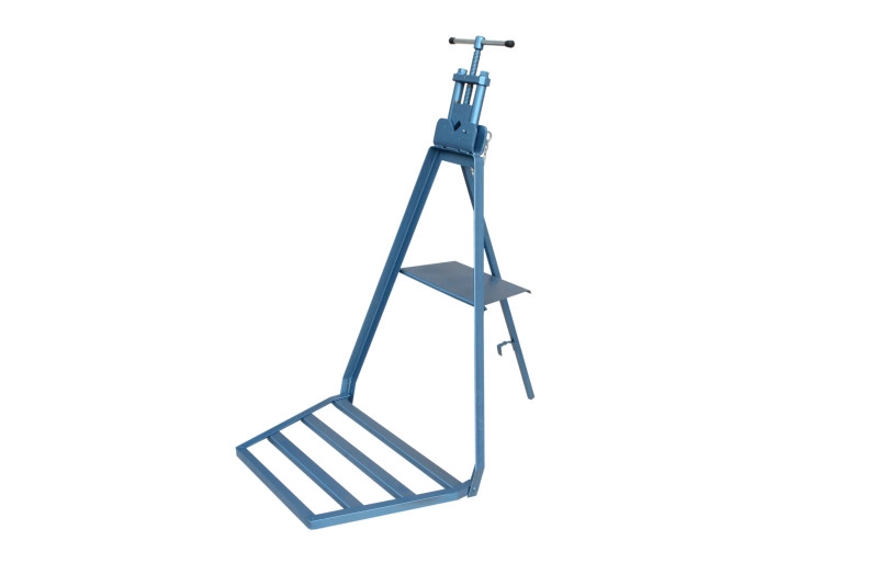 FORGE HYDRAULIC PIPE VISE WITH STAND