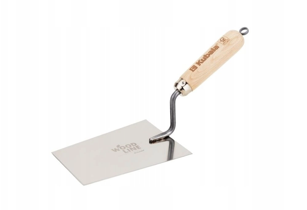 Kubala STAINLESS STAINLESS TRAPEZOIDAL TROwel 120*180*90MM