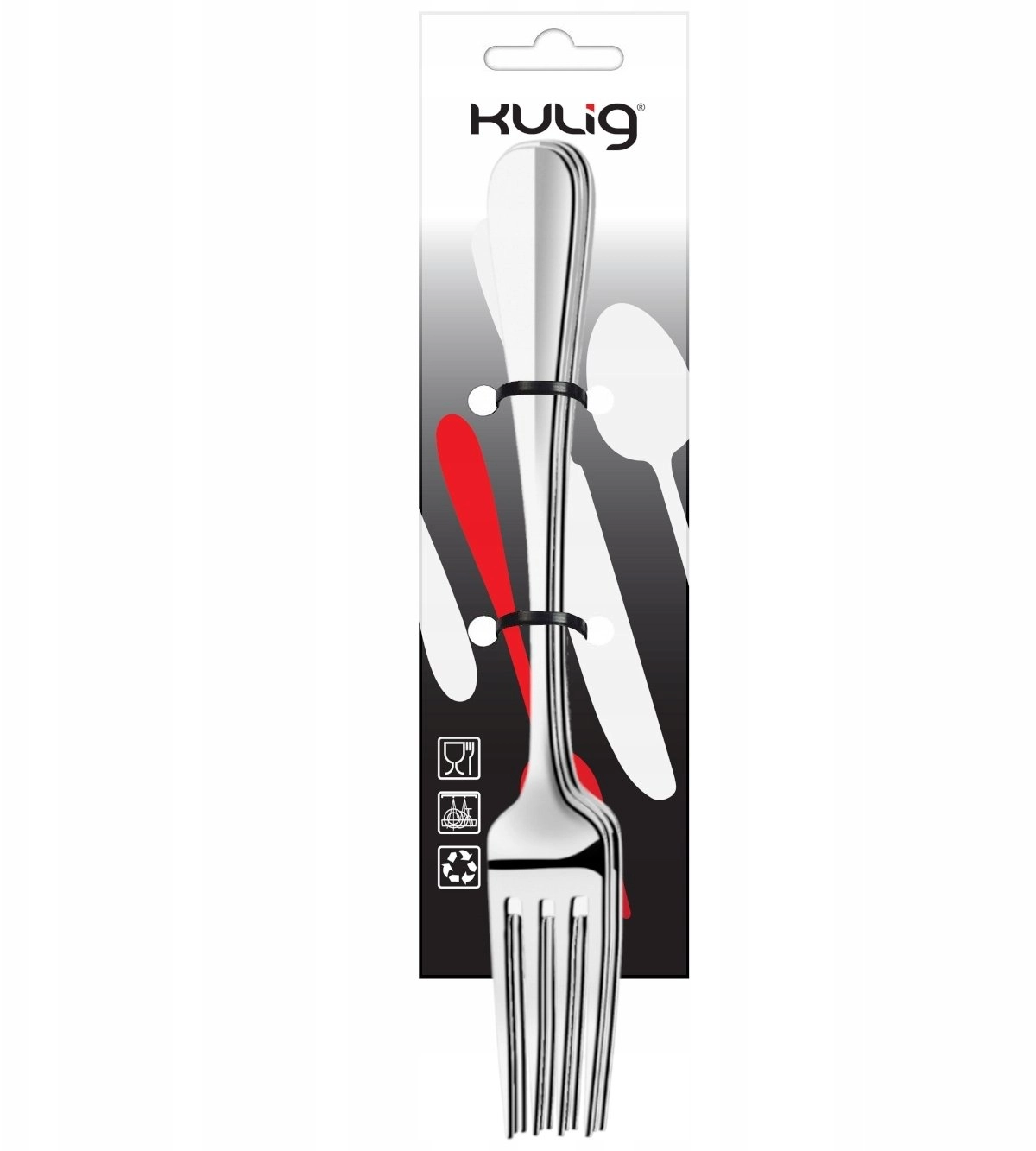 Sleigh ride Capri dinner fork  3