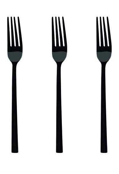 Sleigh ride Piano black dinner fork