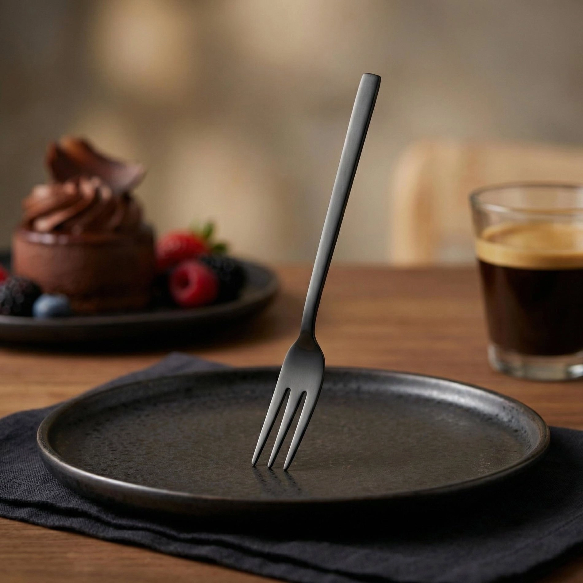 Kulig Dough fork Piano Shiny black