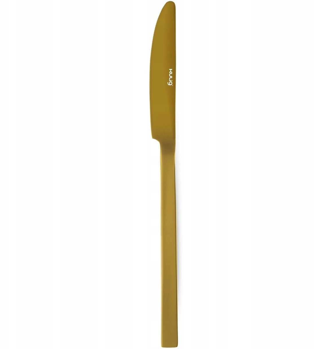 Kulig Dinner knife Piano Shiny gold