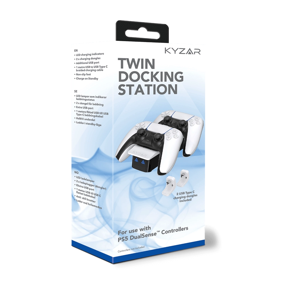Kyzar Twin Docking Station Charging stand