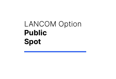 LANCOM Public Spot Option Tīkla pārvaldība