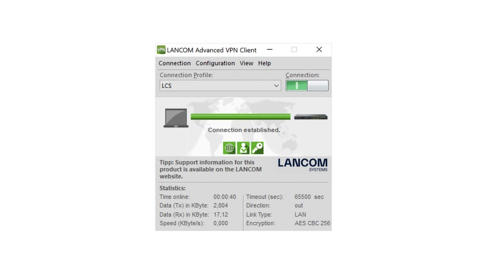 LANCOM Upgrade Advanced VPN Client (WIN