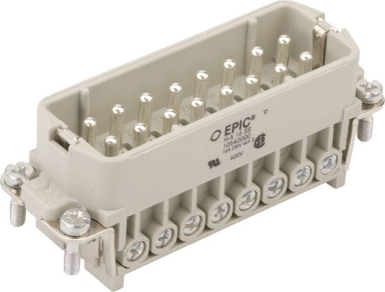 LAPP Connector insert 16P+PE male 16A