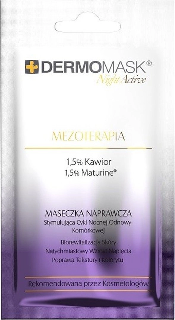 L`BIOTICA Dermomask Night Active Maseczka naprawcza