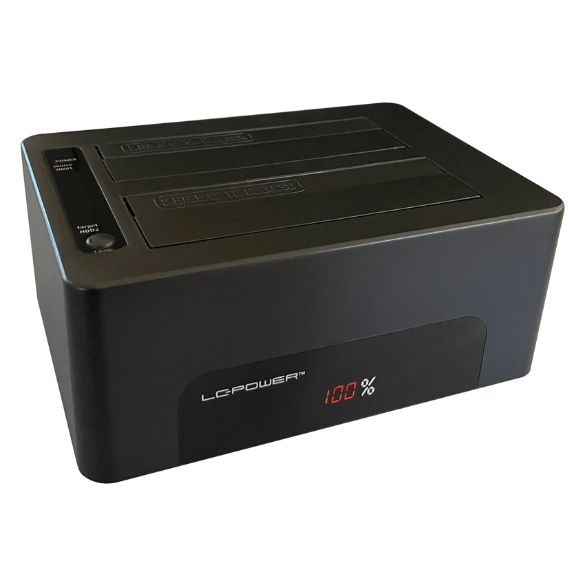 LC-Power LC-DOCK-U3-V storage drive docking station