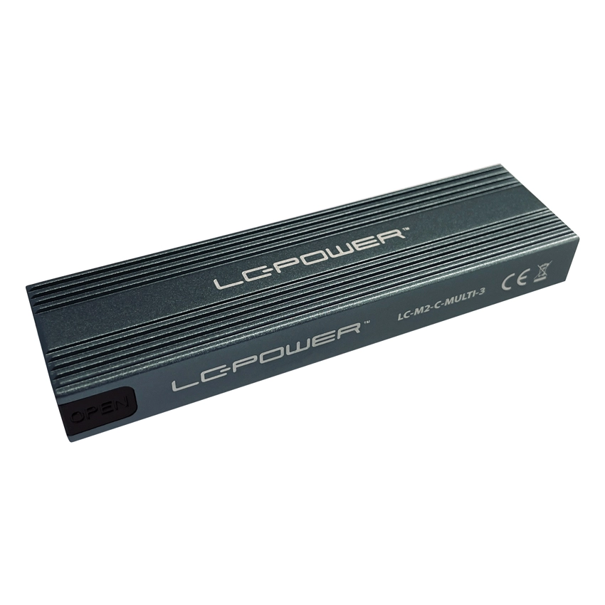 LC-Power LC-M2-C-MULTI-3 storage drive enclosure SSD