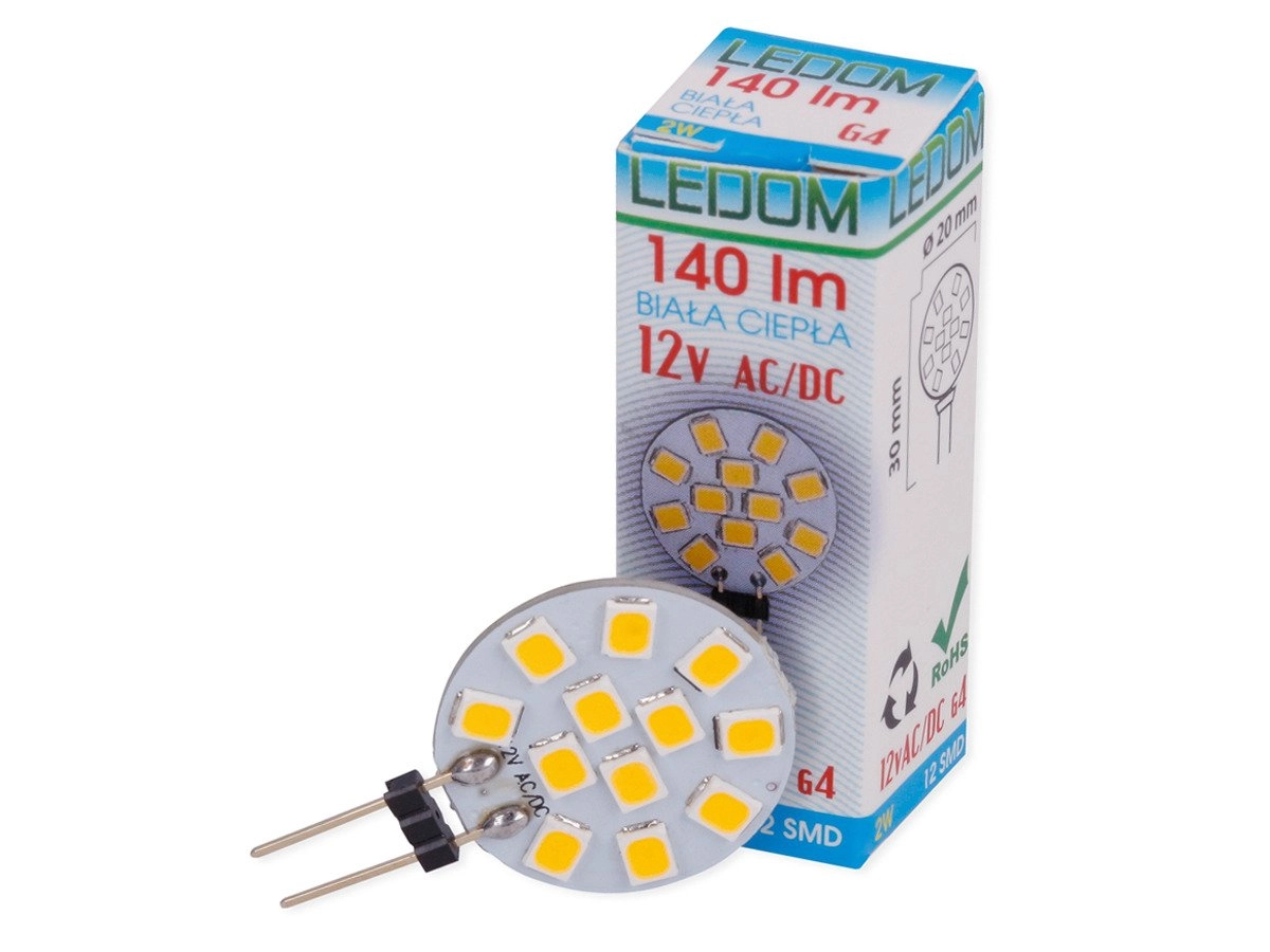 Spuldze LED G4 12V AC/DC 2W