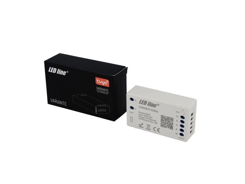 LED Kontrolieris 12-24V 4x4A RGBW Wi-Fi