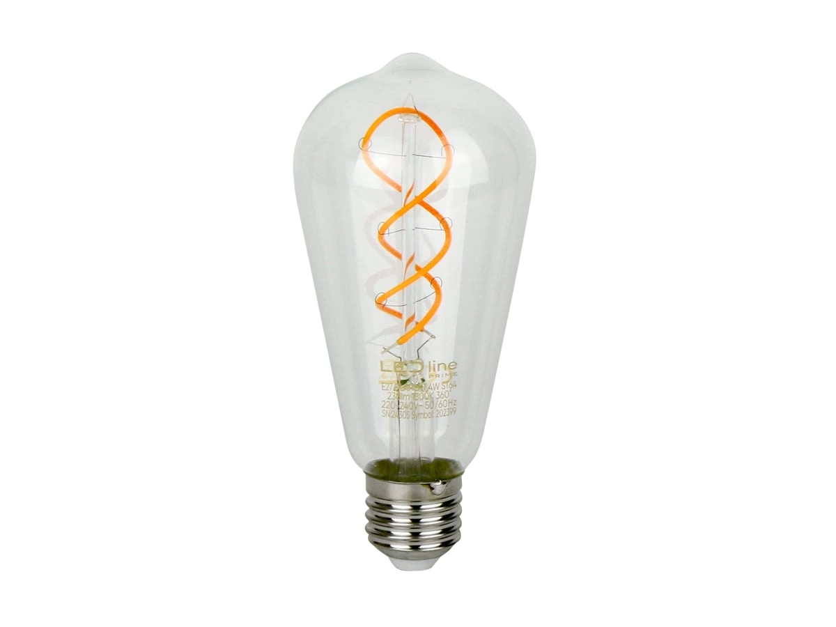 LED spuldze E27 4W 1800K 230lm