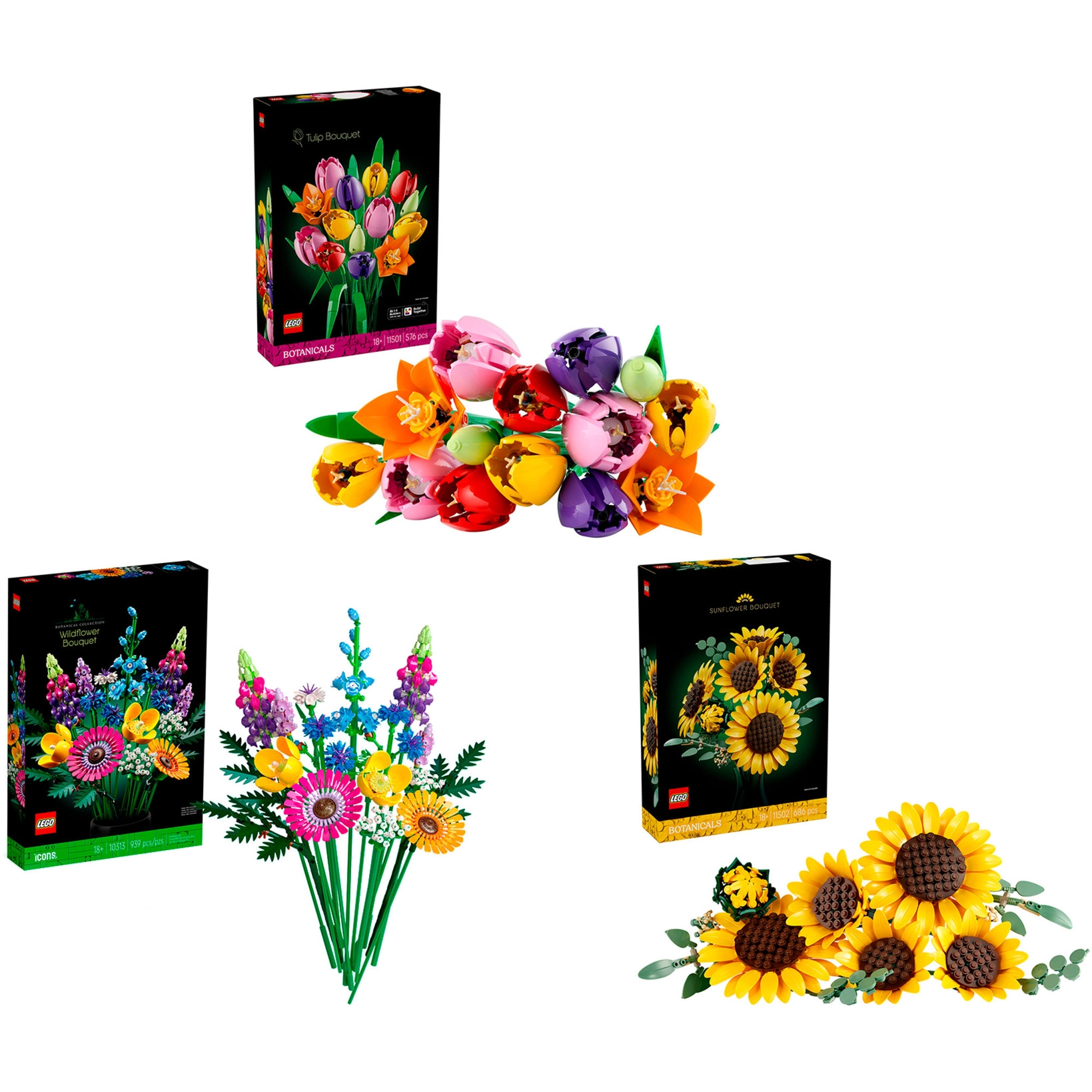 LEGO Botanicals Summer Bouquet Bundle 4250494931991