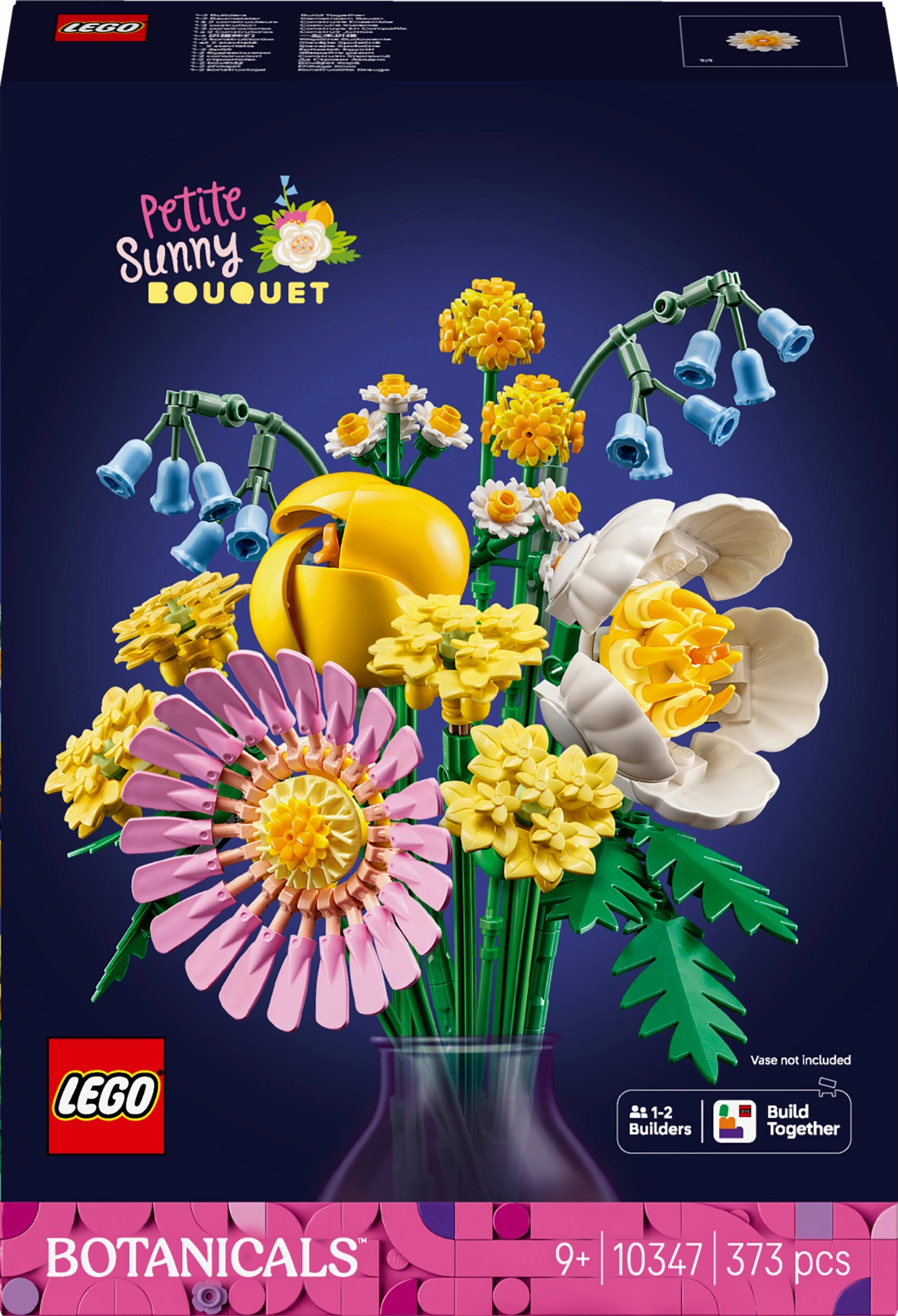 LEGO® Botanicals Linksma puokštelė Dekoro rinkinys
