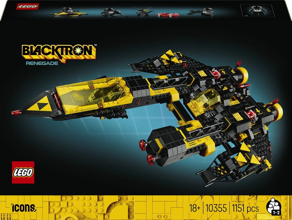 LEGO Icons Blacktron Renegade (10355) 10355