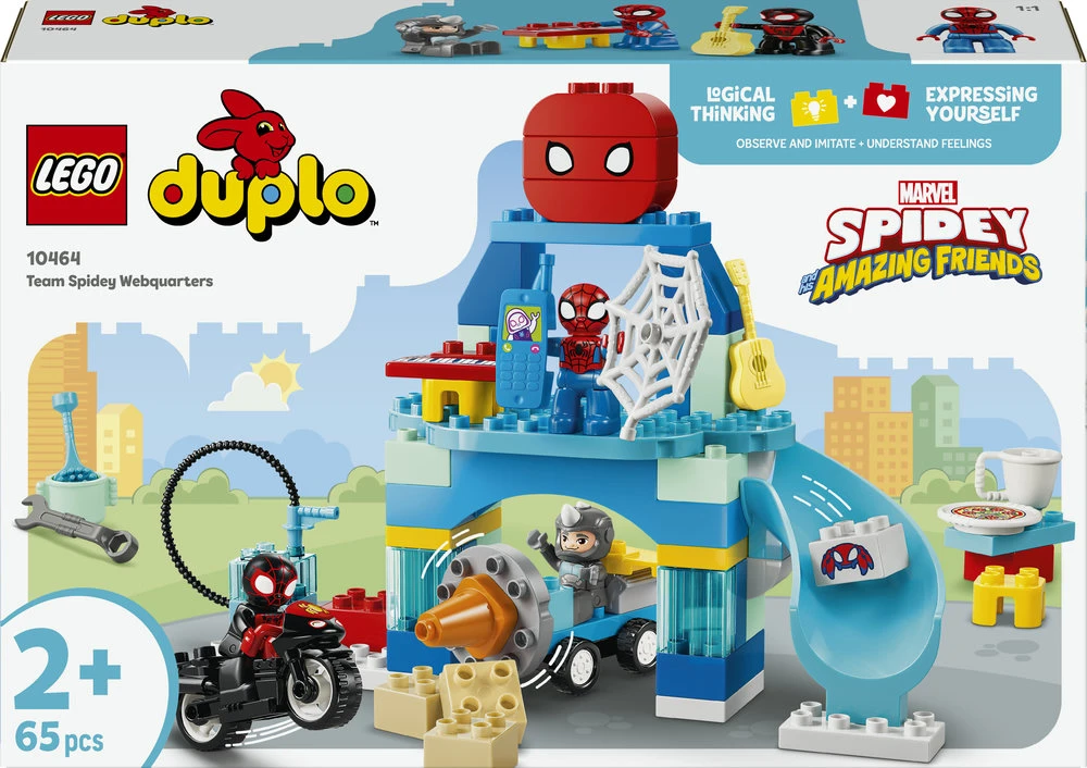 Lego duplo disney kryjówka pajęczej drużyny