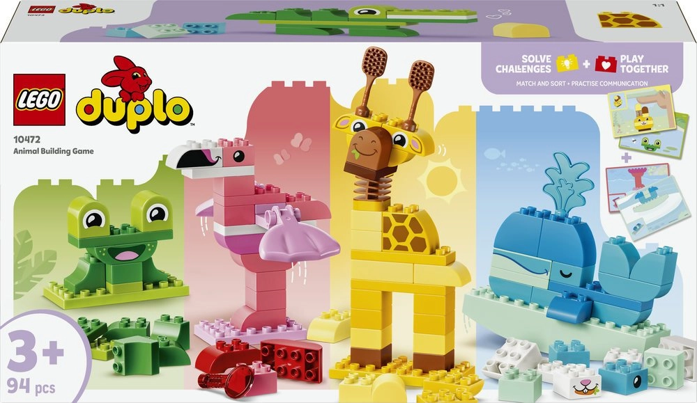 LEGO DUPLO Town 10472 – Eläinrakennuspeli