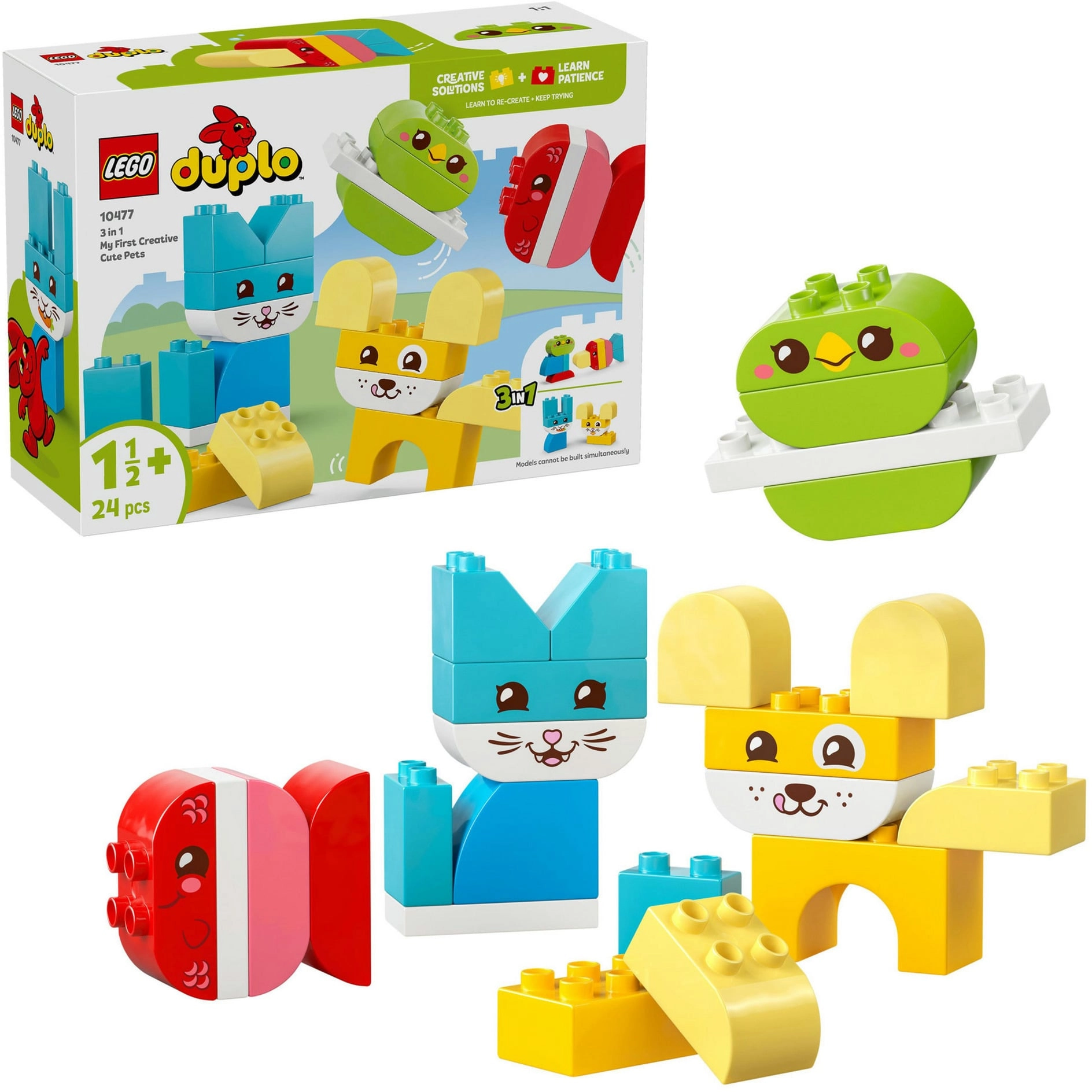 LEGO Duplo Kreatywne zwierzaki 3w1 (10477)