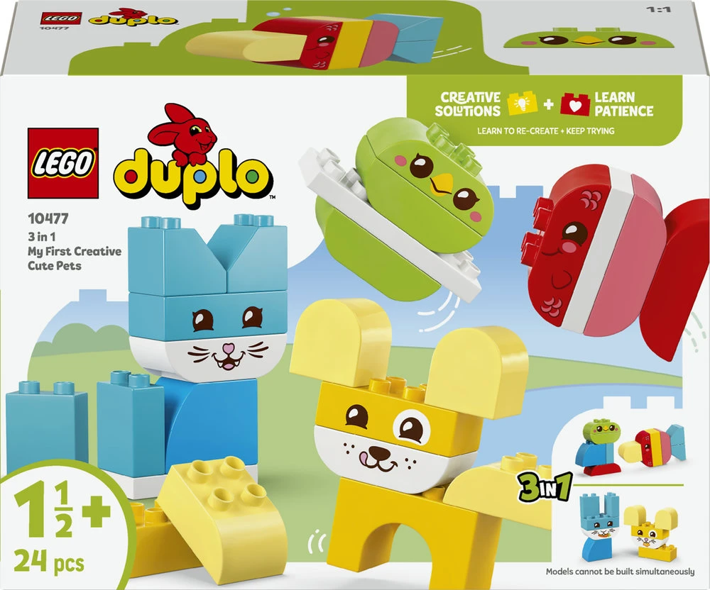 LEGO Duplo Kreatywne zwierzaki 3w1 (10477)
