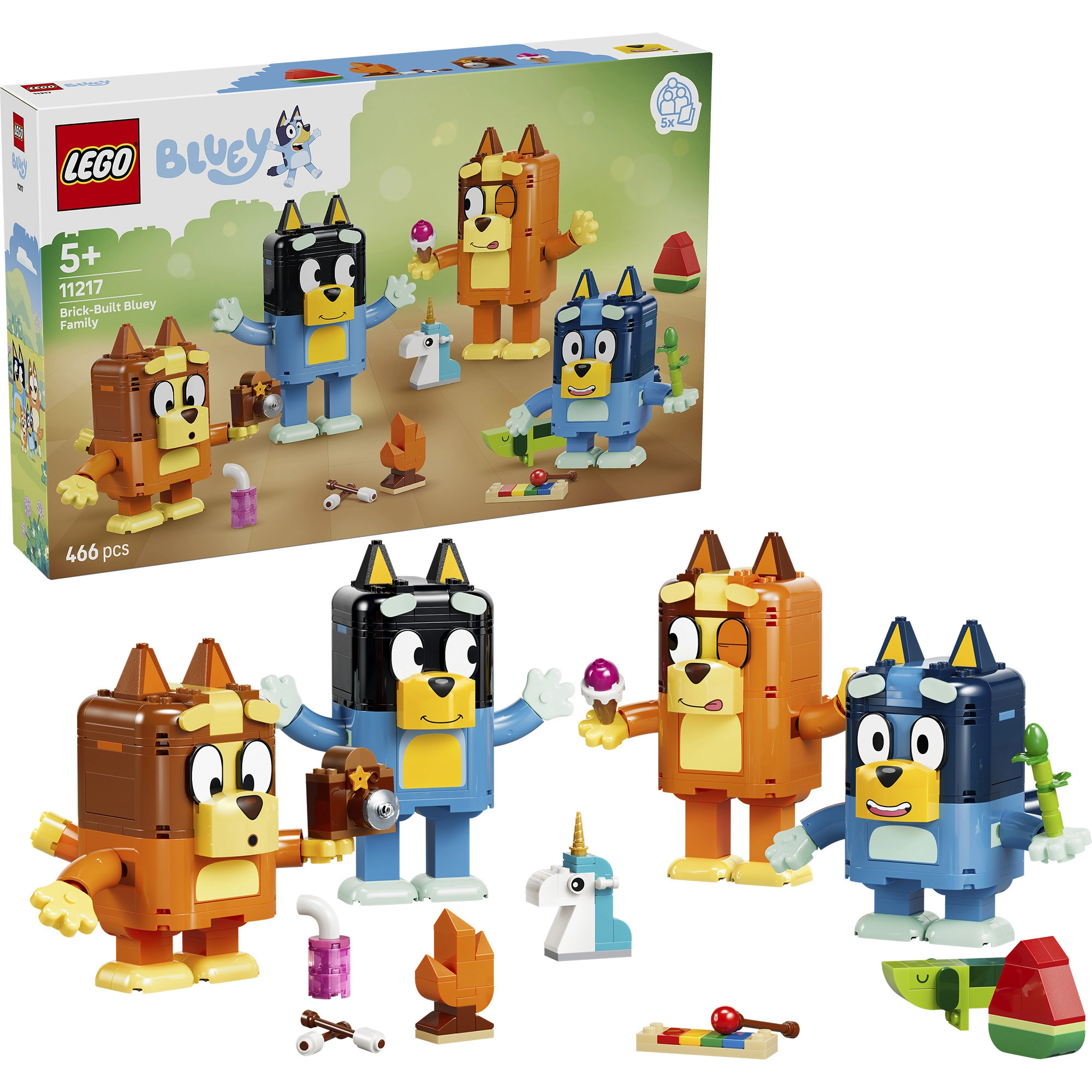 LEGO Bluey 11217 - Palikoista rakennettava