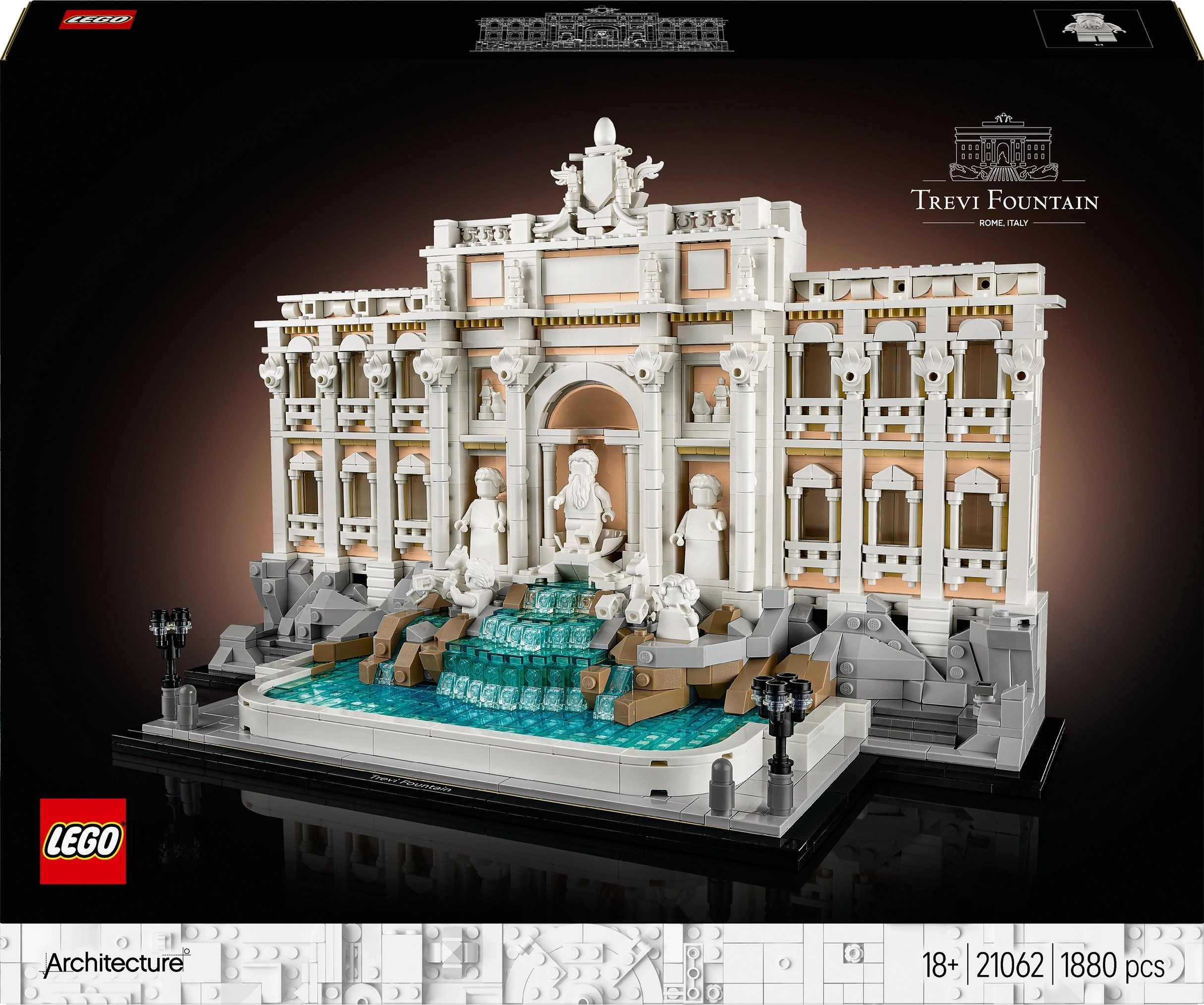LEGO Architecture 21062 Trevi-Fountain 1282055 21062