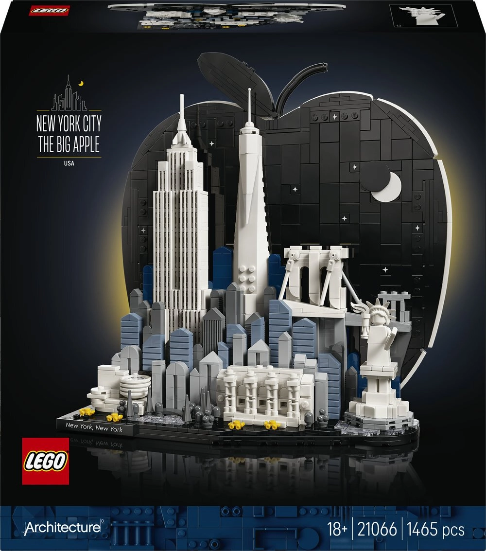 Lego architecture nowy jork wielkie jabłko