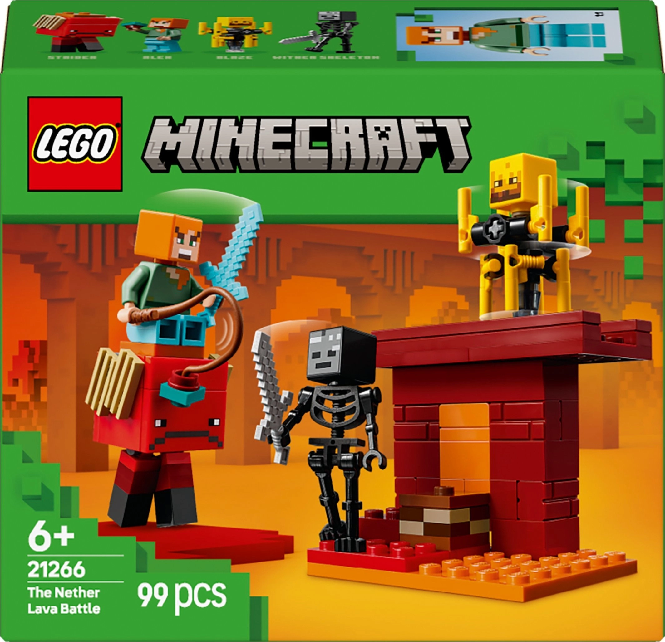 LEGO Minecraft Bitwa na moście Netheru