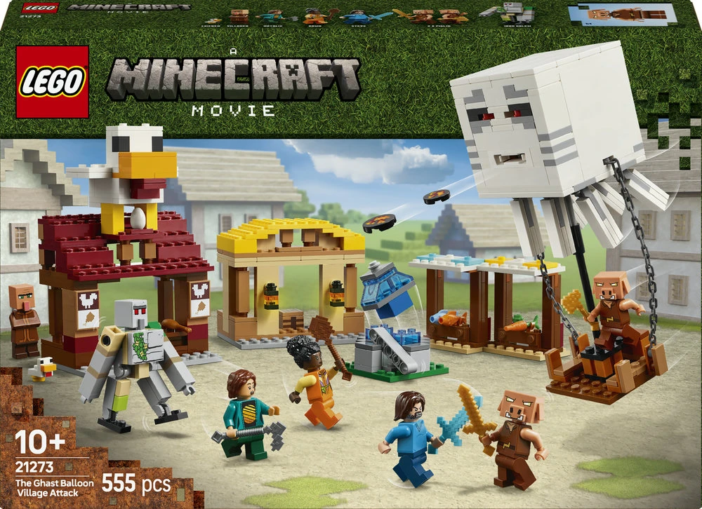 LEGO Minecraft Atak balonowego Ghasta na