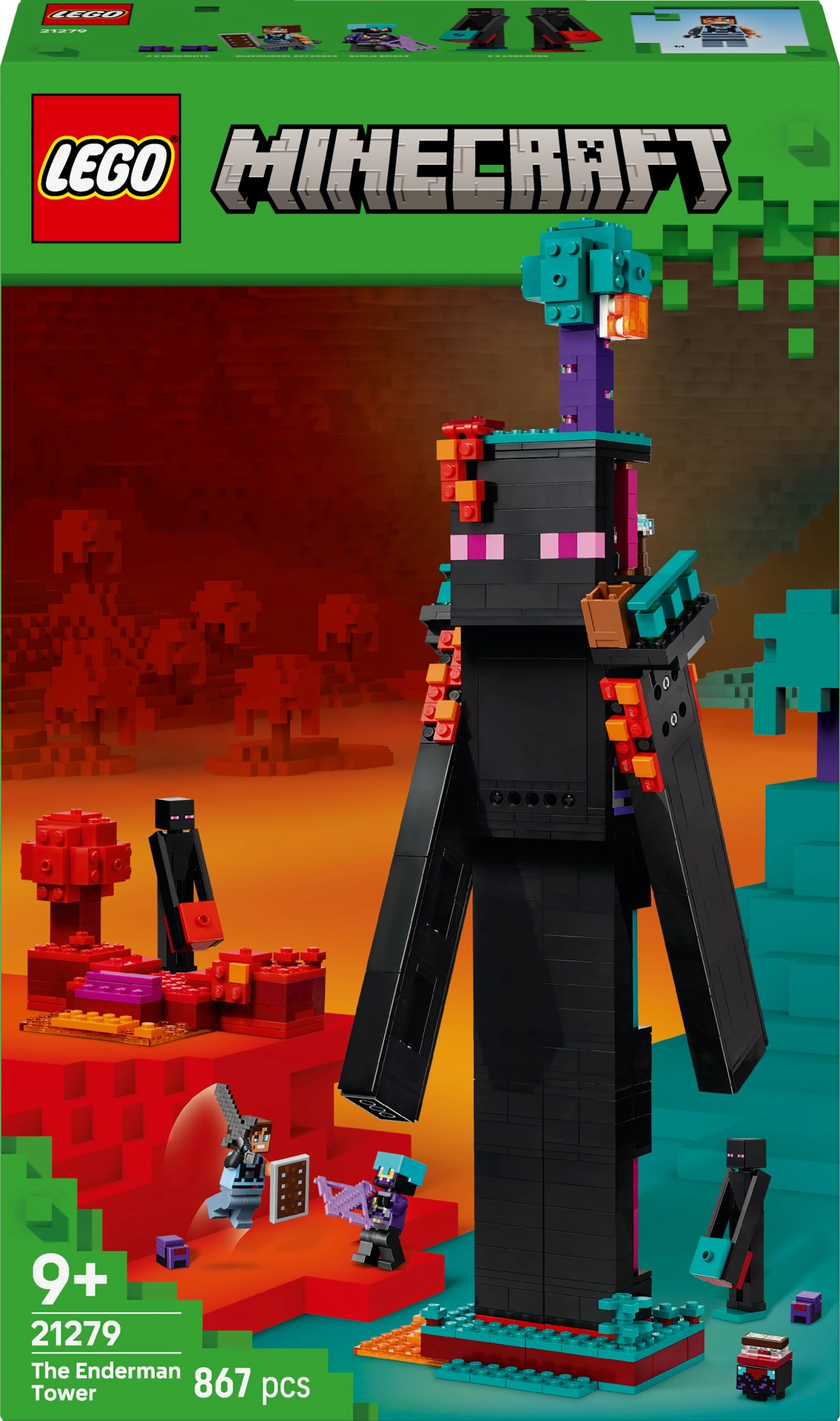 Minecraft Wieża Endermana (21279) 21279 5702017815534