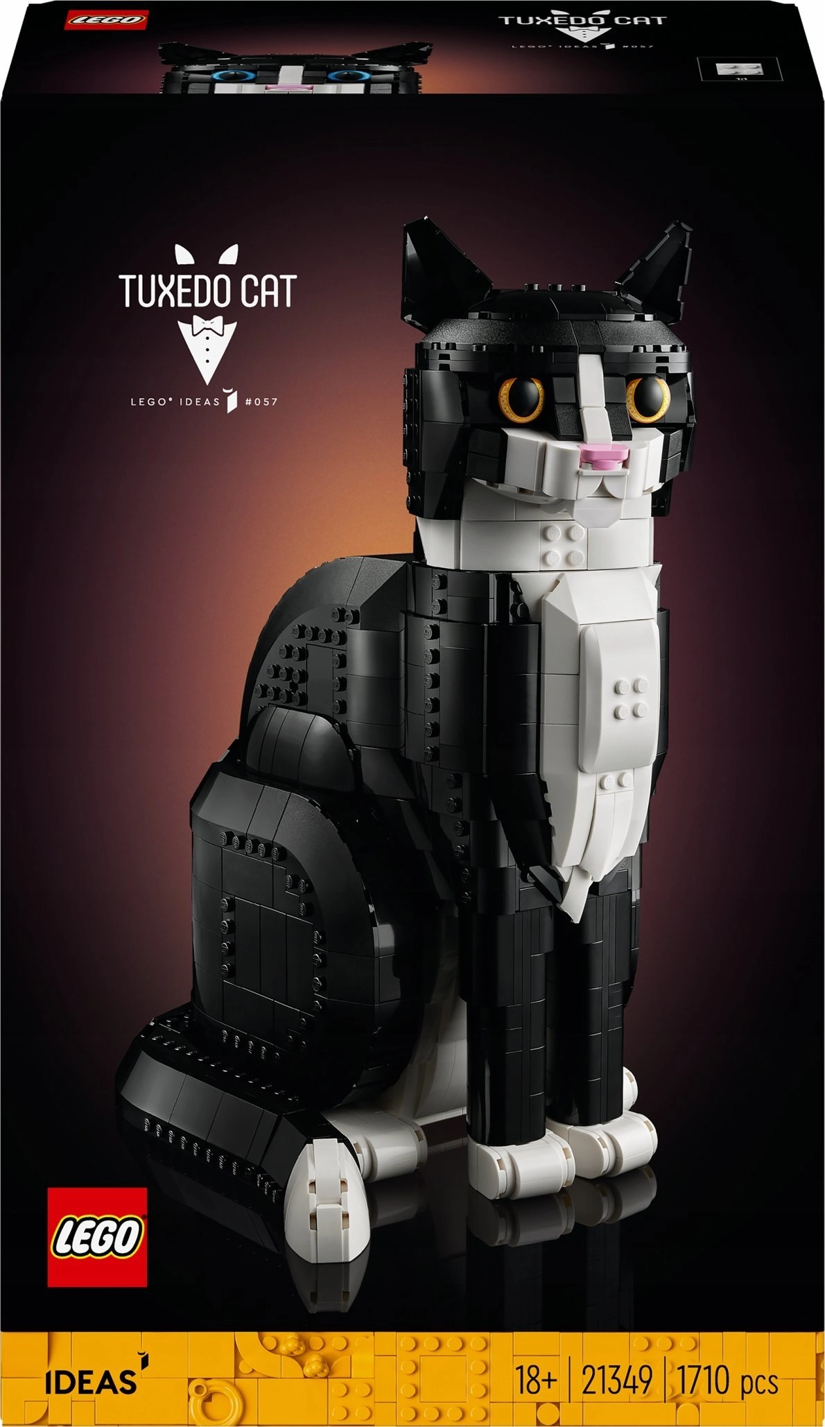 LEGO IDEAS 21349 Tuxedo Cat 21349
