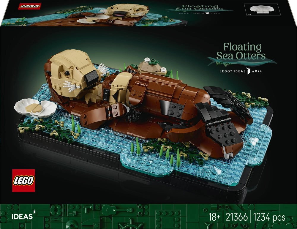 LEGO Ideas Pływające wydry (21366) 21366