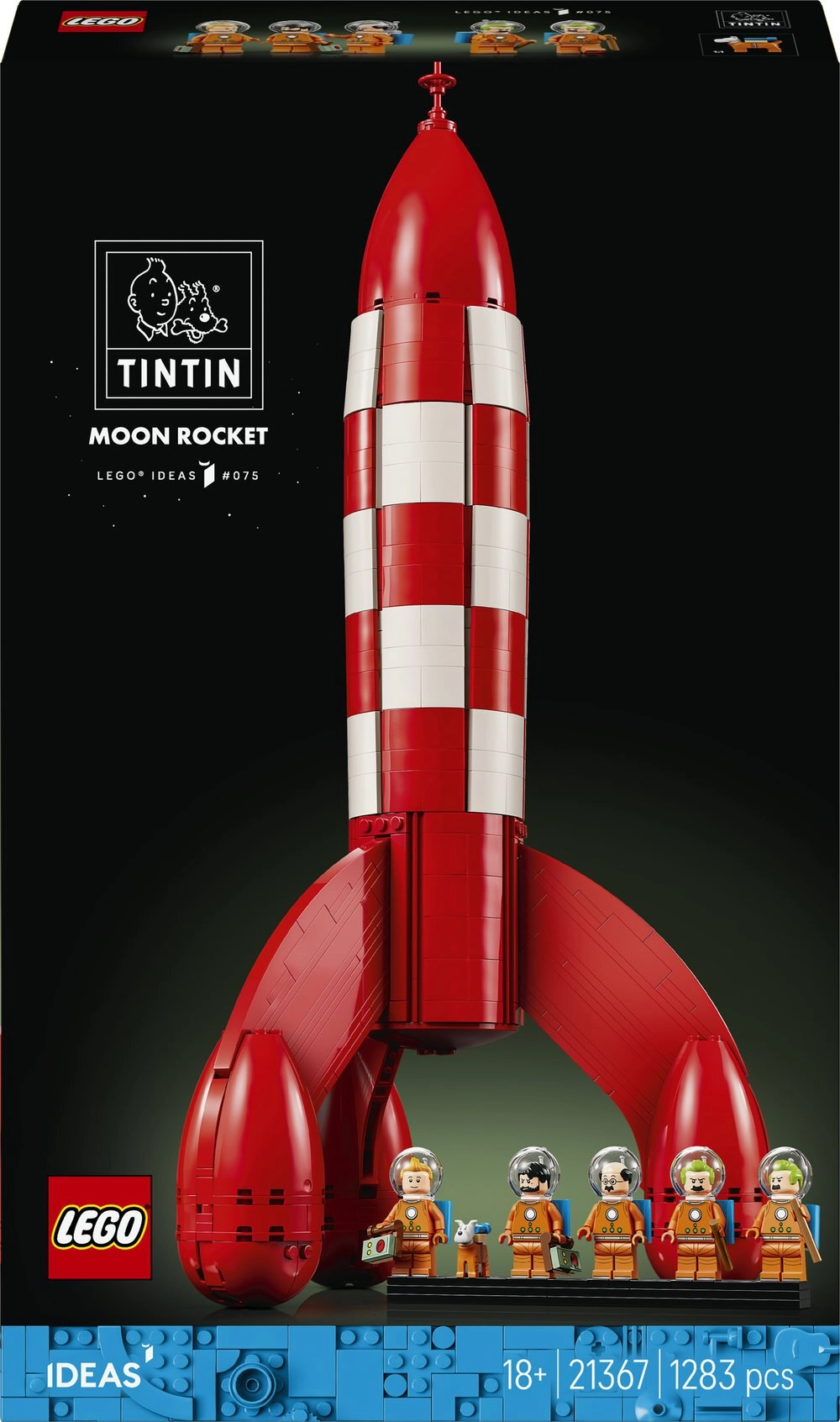 LEGO Ideas 21367 Tintin® Moon Rocket
