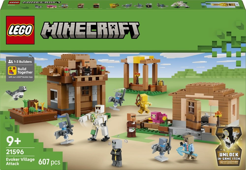 LEGO Minecraft 21596 - Hyökkäys kutsuilijakylään