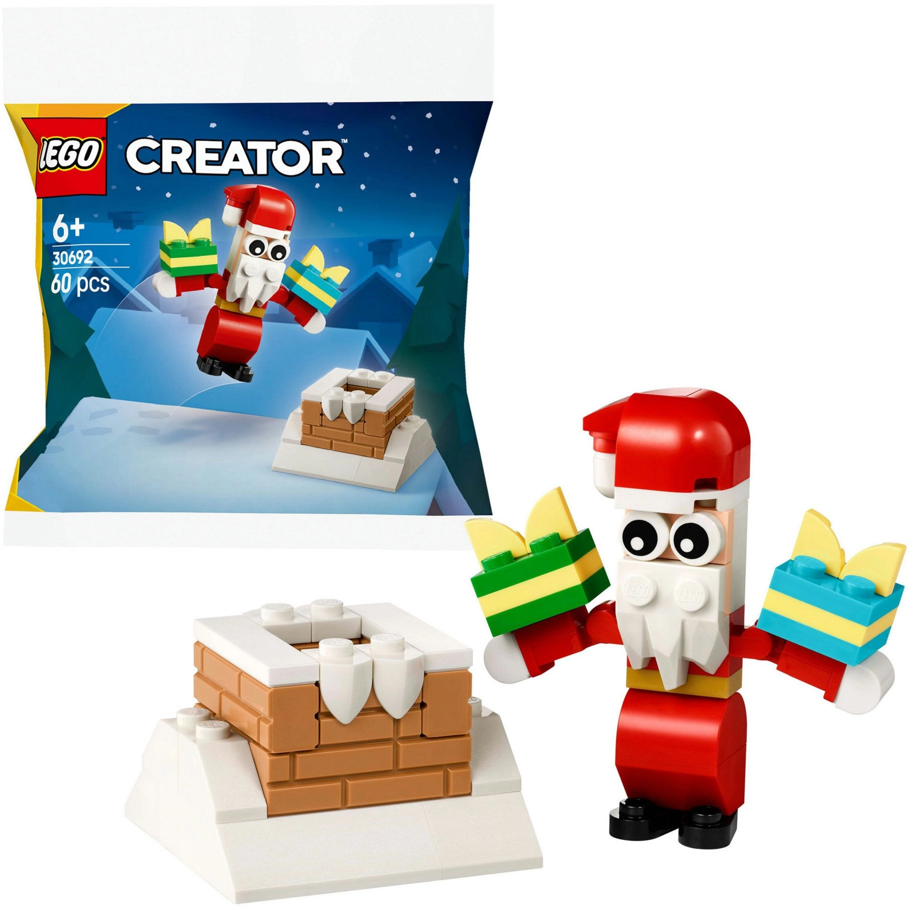 LEGO 30692 Creator Der Weihnachtsmann im